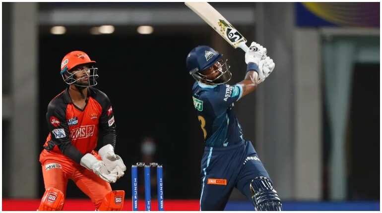 Gujarat Titans' skipper Hardik Pandya becomes fastest Indian to hit 100 IPL sixes with 86m shot - Watch