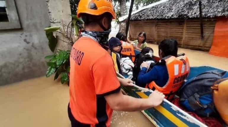 People in nearby villages rescued, injured and dead
