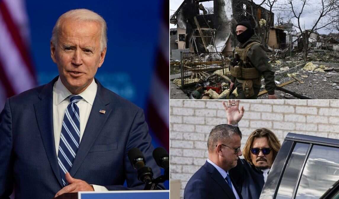 Morning news brief: Biden accuses Russian forces of committing 'genocide', Johnny Depp case, and more