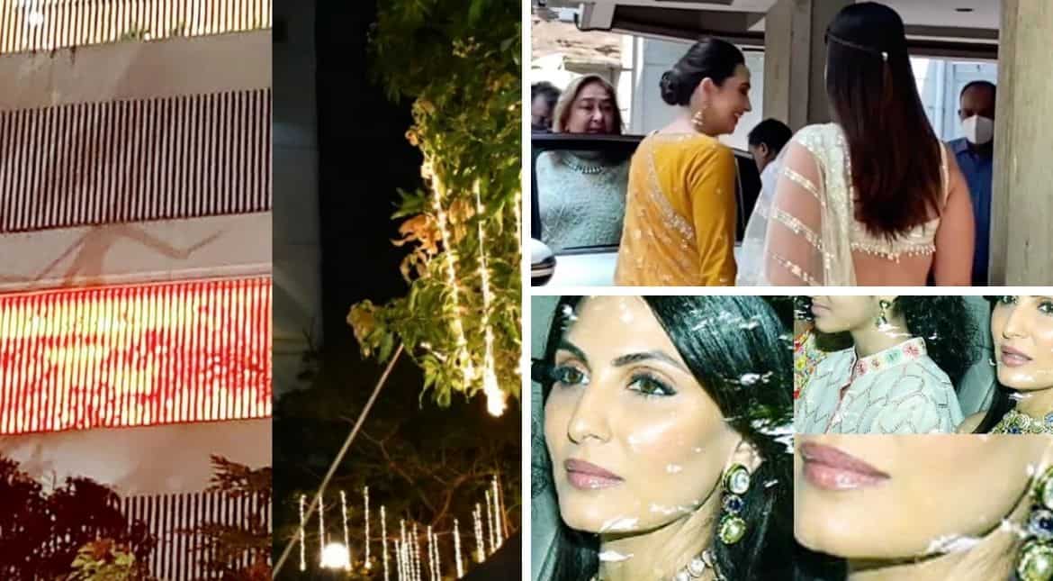 Ranbir Kapoor, Alia Bhatt wedding festivities: Kareena Kapoor, Karisma arrive Ranbir Kapoor, Alia Bhatt wedding festivities: Kareena Kapoor, Karisma arrive