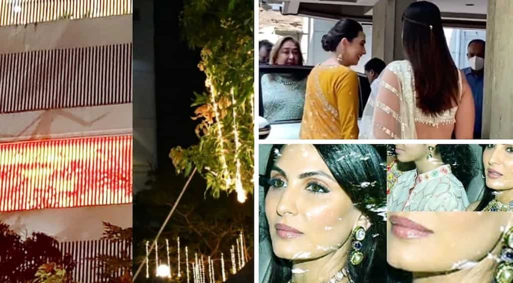 Ranbir Kapoor, Alia Bhatt wedding festivities: Kareena Kapoor, Karisma arrive
