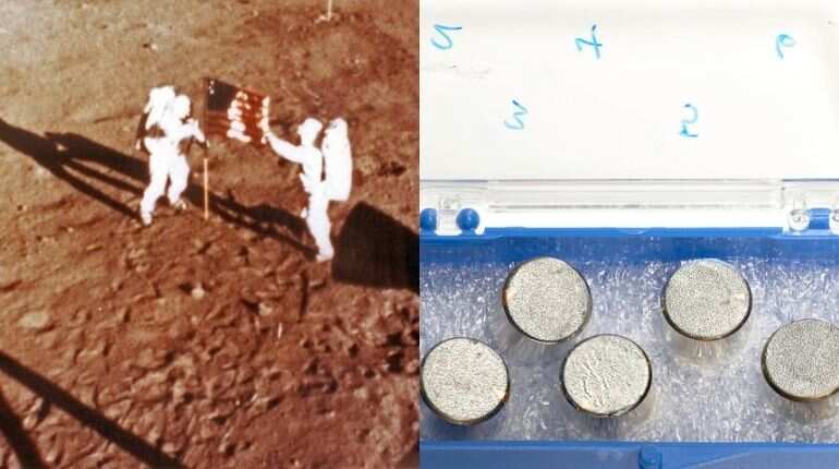 This is how a NASA sample of lunar dust came to be sold at a public auction for $500,000