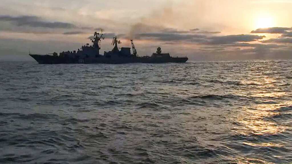 Russian Warship 'Seriously Damaged,' Ukraine claims responsibility