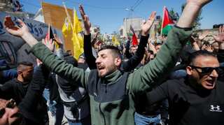 Israeli forces kill two Palestinians in West Bank clashes: health officials