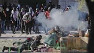 Watch: Israel police, Palestinians clash at Al-Aqsa mosque, 117 injured
