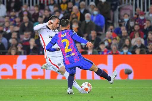 Sensational Eintracht Frankfurt beat FC Barcelona 3-2 to reach Europa League last four Sensational Eintracht Frankfurt beat FC Barcelona 3-2 to reach Europa League last four