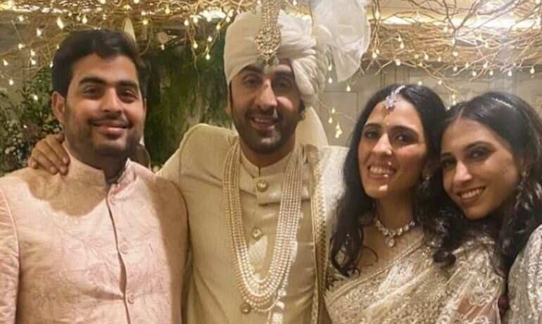 A click with the Ambanis