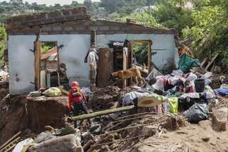 South Africa flood toll nears 400 as rescuers search for missing