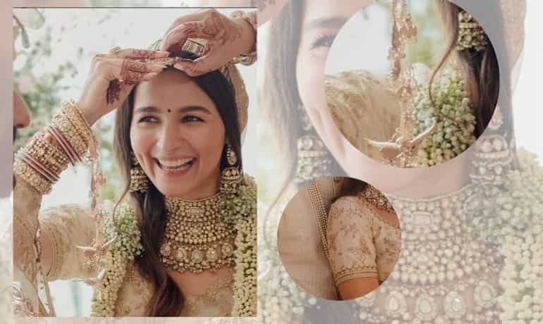 How Alia Bhatt proved she's a millennial bride: From ditching red colour to no-makeup look