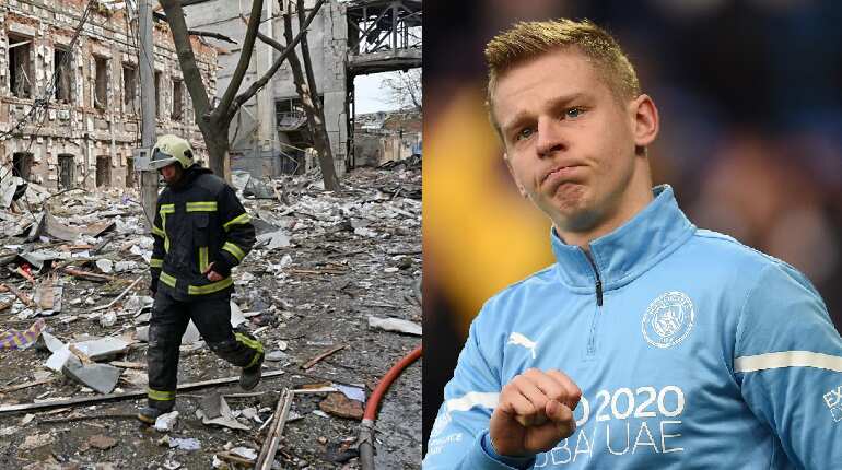 'They raped our women, killed children': Man City's Zinchenko calls Russia's invasion of Ukraine a 'nightmare'
