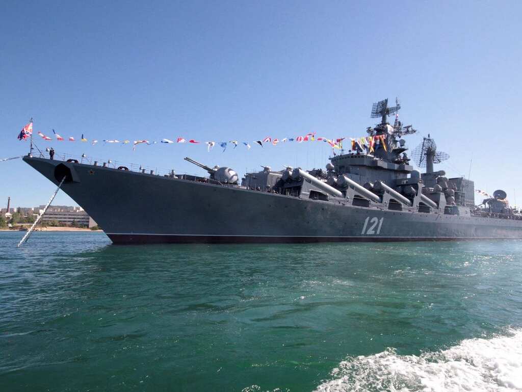 Ukraine under attack: Russia releases images of sunken Moskva crew