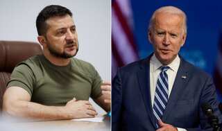 'Come here to see': Volodymyr Zelensky asks Joe Biden to visit Ukraine