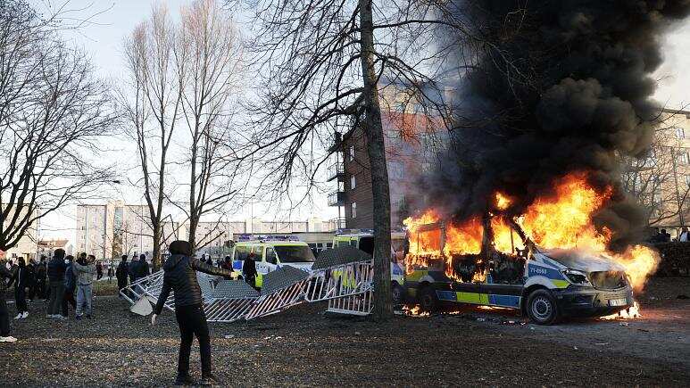 Why are riots happening in Sweden?