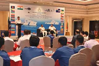 Indian Coast Guard trains counterparts from 17 countries in combating oil spill
