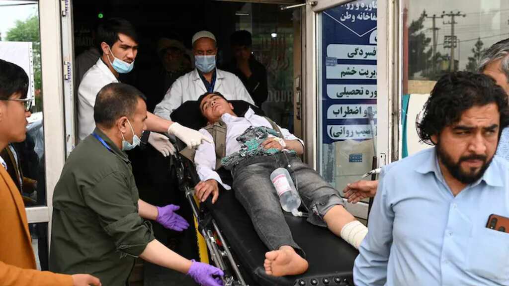 Multiple blasts rock boys school in Afghan capital Kabul, at least 6 people killed