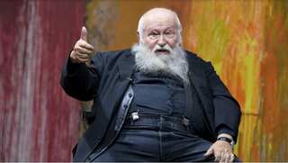 Austrian artist Hermann Nitsch, famous for his human blood paintings dies aged 83