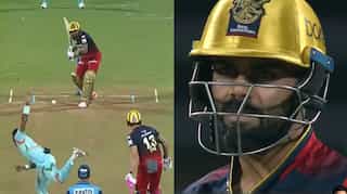 WATCH: Virat Kohli bags Golden Duck against LSG as Dushmantha Chameera picks 2 wickets in 2 balls
