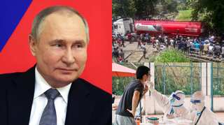 Top 10 world news: Russia announces expulsion of 36 EU diplomats, and more