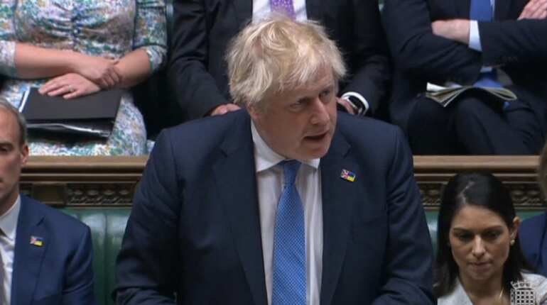 British opposition party slams PM Boris Johnson, calls him 'man without shame'