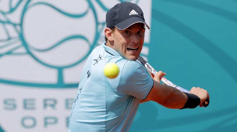 Dominic Thiem loses against John Millman on return from injury at Serbia Open