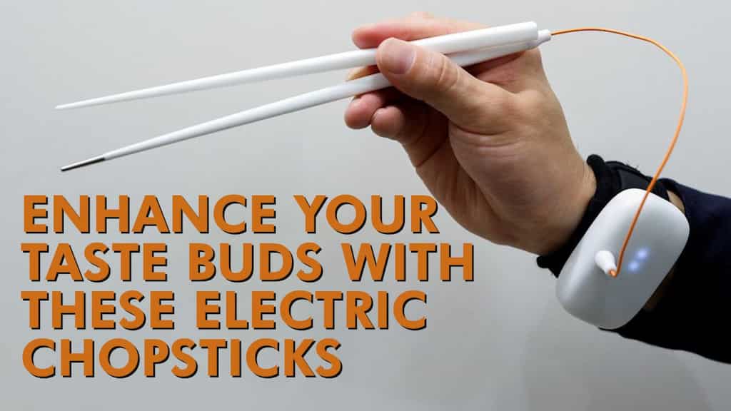Japanese researchers develop taste-enhancing electric chopsticks