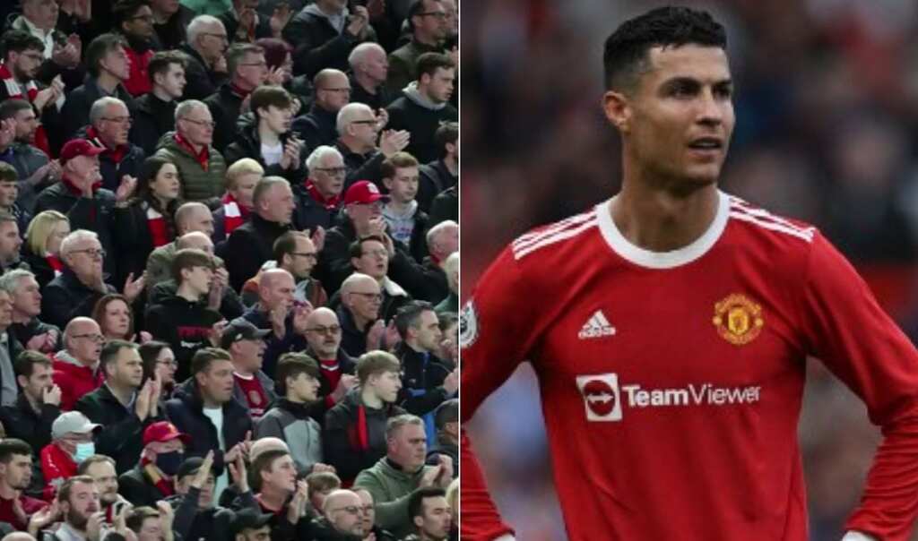'You'll Never Walk Alone': Man Utd and Liverpool fans unite to show support for grieving Ronaldo - Watch