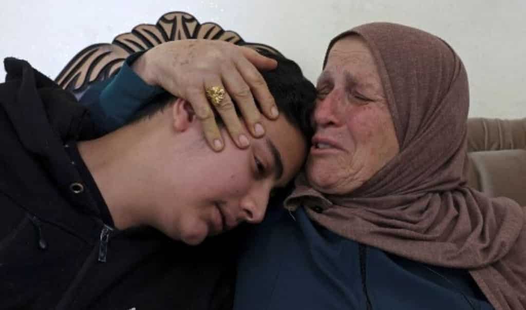 Orphaned Palestinians mourn unarmed mother shot by Israeli soldier