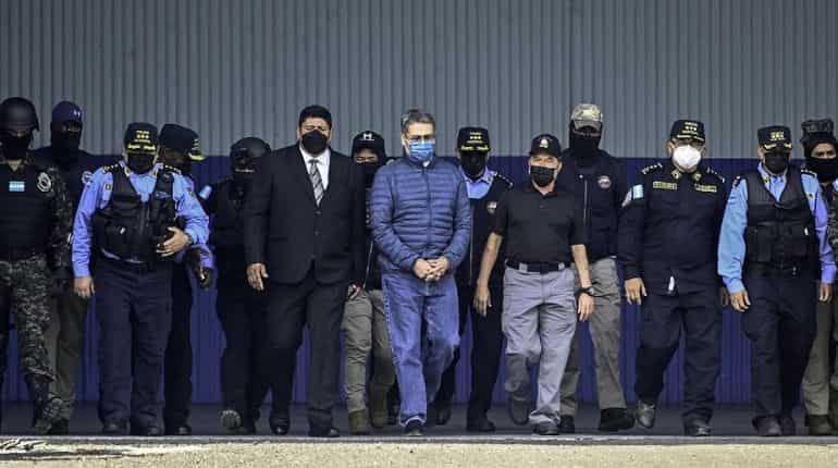 US jails ex-Honduran president for 45 years in drug trafficking case