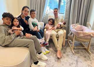 ‘Time to be grateful for life’: Ronaldo and girlfriend Georgina return home with baby daughter