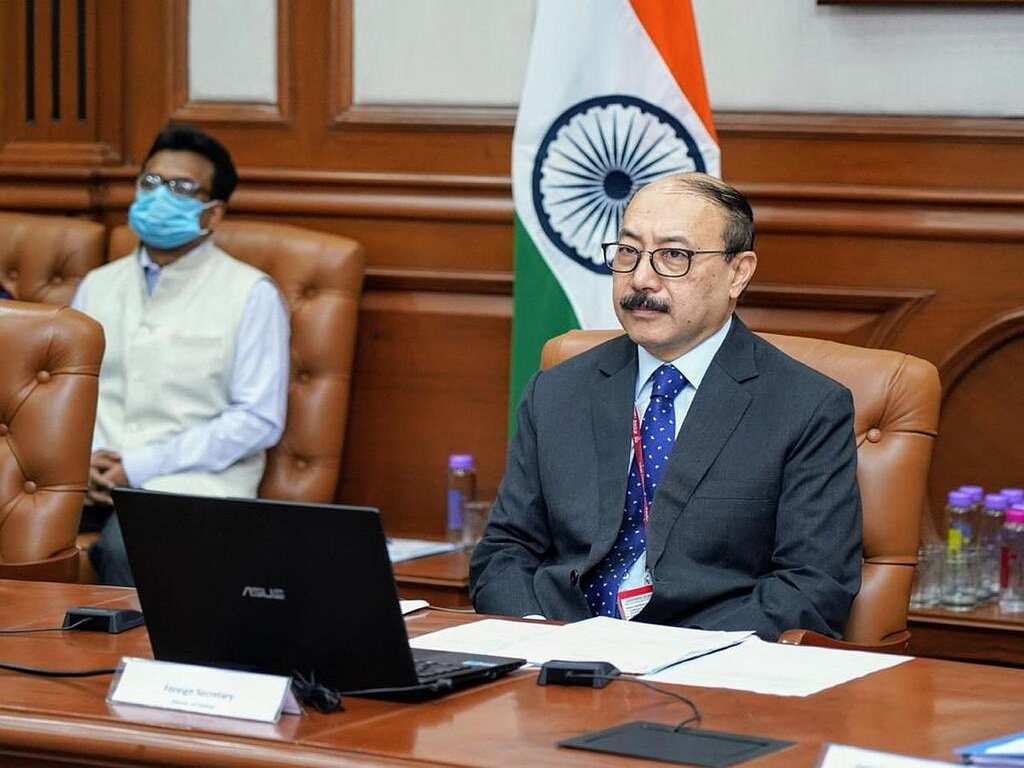 Boris Johnson in India: Indian foreign secretary Harsh Shringla addresses media