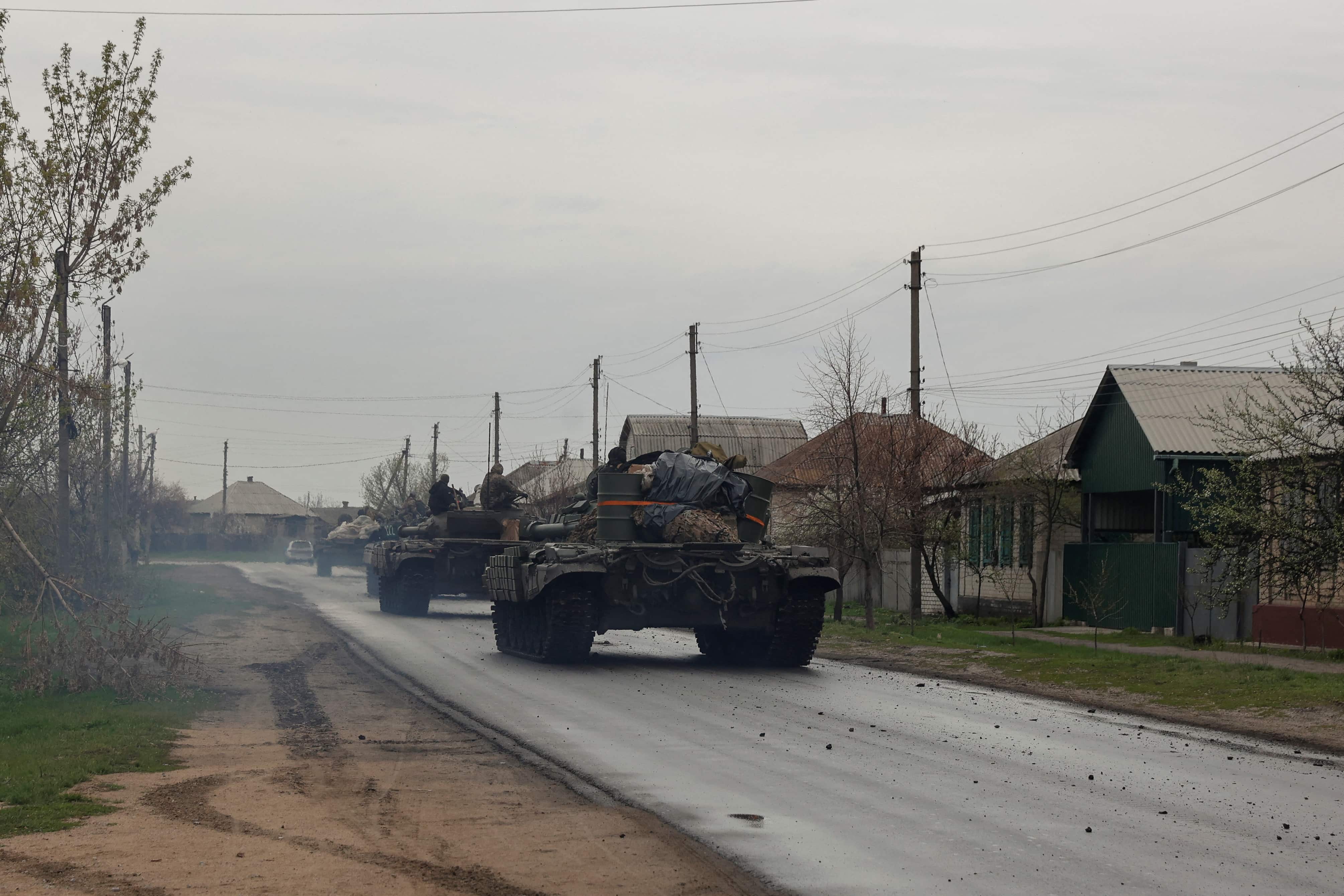 Task is to establish full control over Donbas and southern Ukraine: Russia