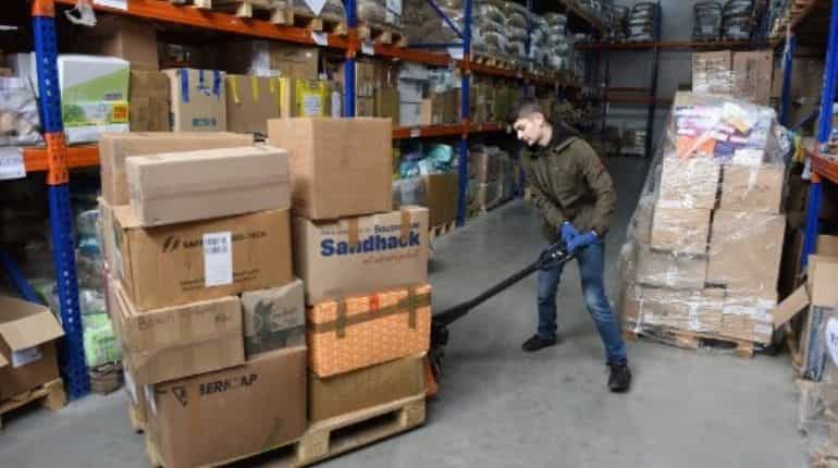 Aid supplies to support Ukraine