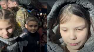 'We want to see the sun': Heart-breaking video of children holed up in embattled Mariupol emerges. Watch