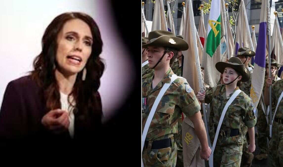 Ardern's address in Auckland