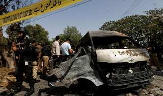 Woman suicide bomber who killed 3 Chinese was a student at Karachi University