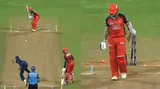 WATCH: Mohammed Shami cleans up Kane Williamson with a peach of a delivery in GT vs SRH clash