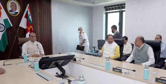 Russia-Ukraine conflict highlights that being self-reliant is necessary: Indian defence minister Russia-Ukraine conflict highlights that being self-reliant is necessary: Indian defence minister