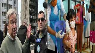 Top 10 world news today: UN chief visits destroyed Ukraine towns and more