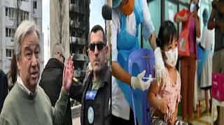 Top 10 world news today: UN chief visits destroyed Ukraine towns and more