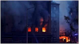 Russian rockets strike Kyiv during UN chief Antonio Guterres' visit