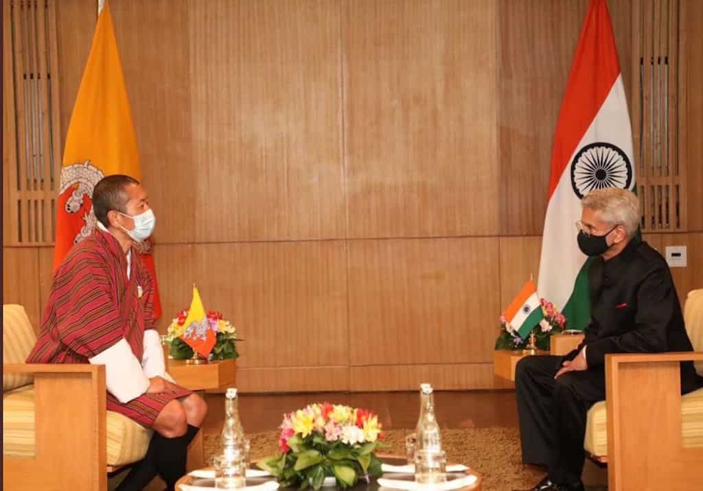 Indian EAM holds bilateral with Bhutan to strengthen the ties between the two nations