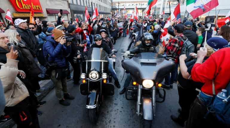Emergency in Ottawa to control protests