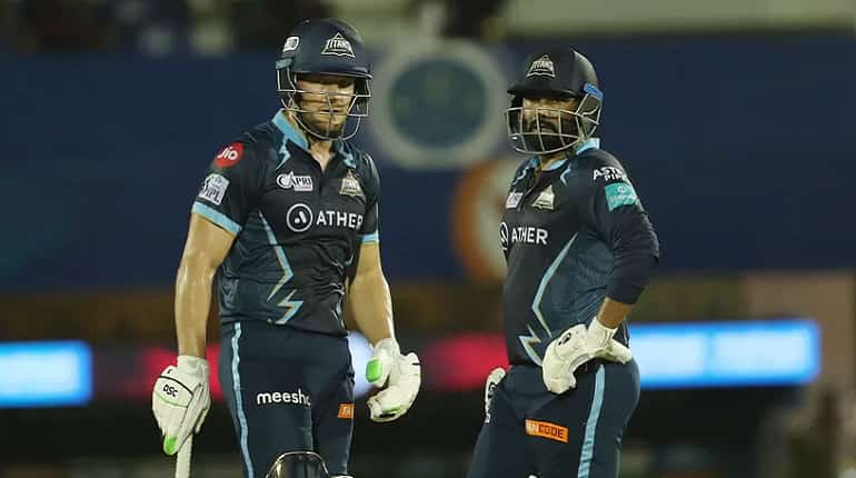 IPL 2022: Rahul Tewatia, David Miller shine again as Gujarat Titans thrash RCB by 6 wickets IPL 2022: Rahul Tewatia, David Miller shine again as Gujarat Titans thrash RCB by 6 wickets