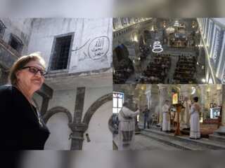 In Pics: For first time since IS defeat, 19th century church celebrates mass in Iraq