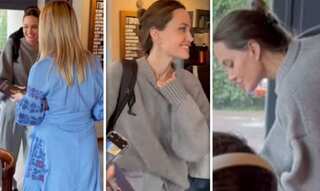 Wait, What? Angelina Jolie is in Ukraine amid Russian invasion, pics go viral