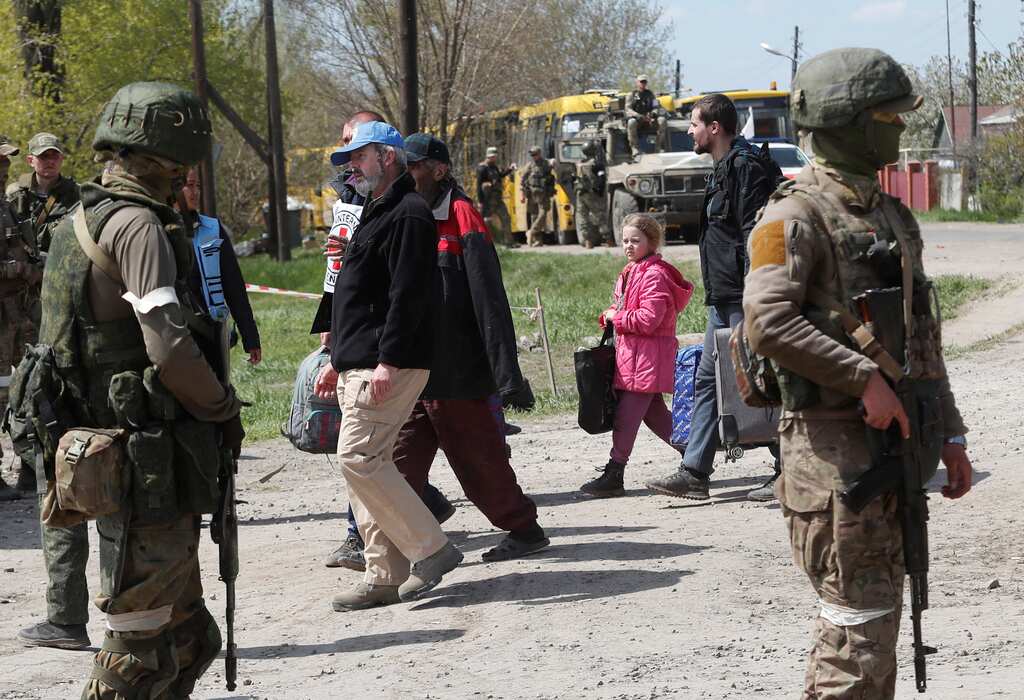 Russia-Ukraine crisis: Civilians evacuated from plant bunkers, Pope condemns destruction of Mariupol
