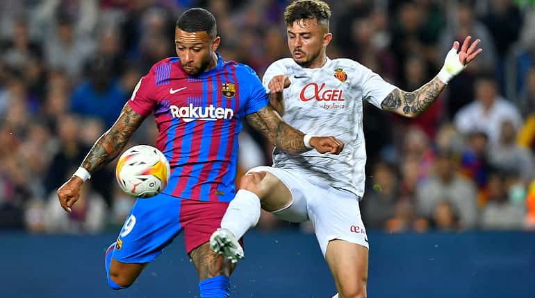 Barcelona reclaim second spot in La Liga, defeat Real Mallorca 2-1 at Camp Nou Barcelona reclaim second spot in La Liga, defeat Real Mallorca 2-1 at Camp Nou