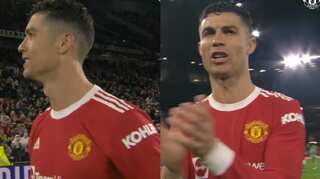 'I'm not finished': Cristiano Ronaldo sends message to Man Utd fans after 3-0 win over Brentford - WATCH