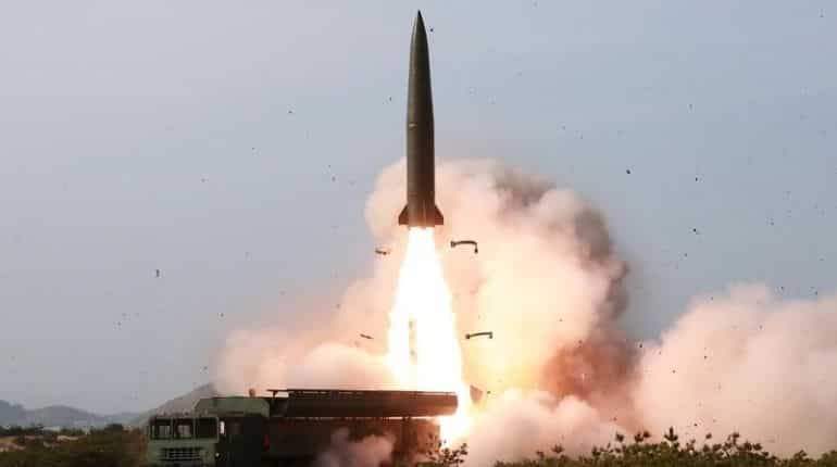 North Korea fires two ballistic missiles into Sea of Japan amid rising tensions North Korea fires two ballistic missiles into Sea of Japan amid rising tensions