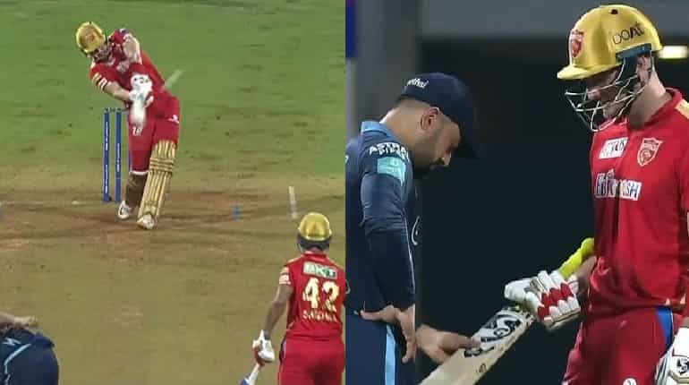 Liam Livingstone smashes biggest six in IPL 2022, leaves Gujarat Titans players in awe - WATCH